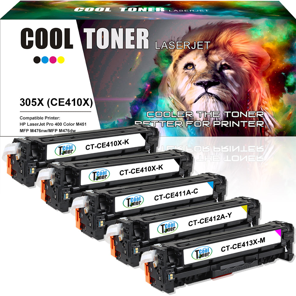 Cartridge Replacement for HP 305X 305 410 X (B Cool Toner