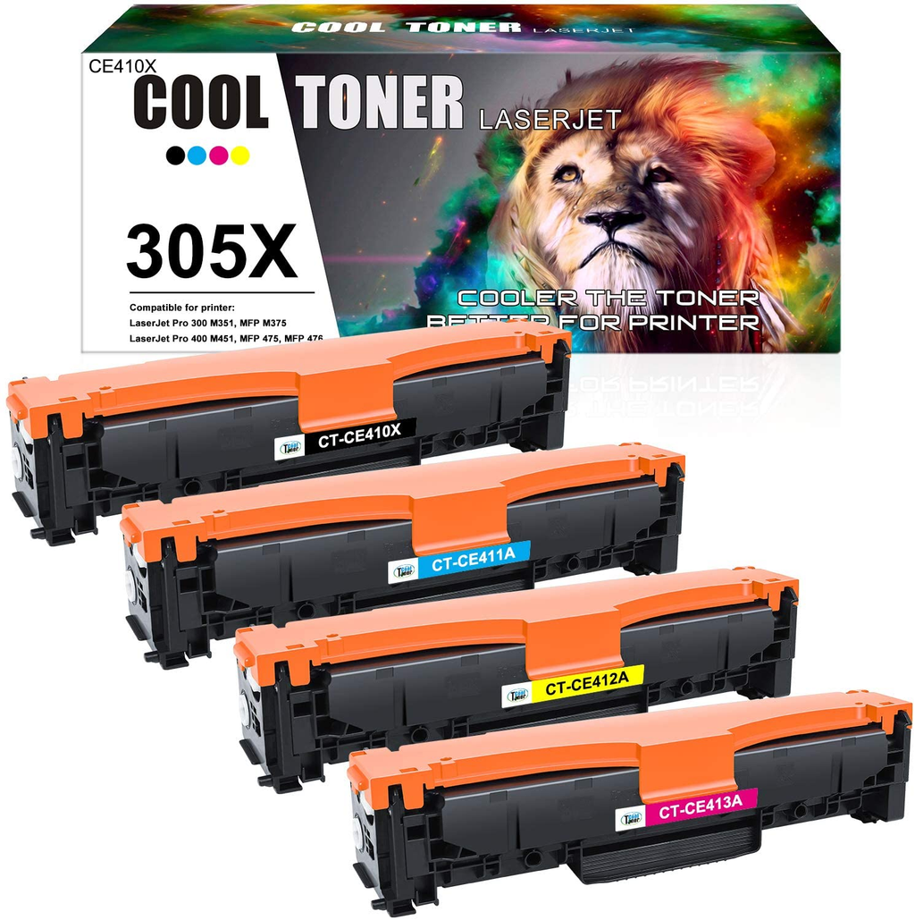 Cool Toner Compatible Toner for HP 305X CE410X C