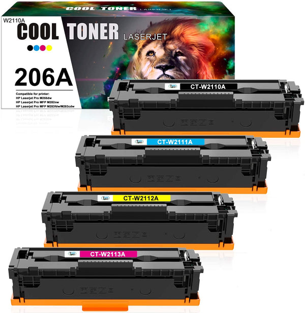 Cool Toner Compatible Toner Cartridge Replacement for HP 215A W2310A Toner  for HP Color Laserjet Pro M182NW HP Color Laserjet Pro MFP M183FW Printer  Toner Ink (Black Cyan Magenta Yellow, 4-Pack) price