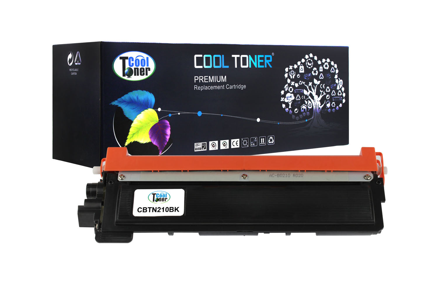 Cool Toner Compatible Toner Cartridge Ct Tn210bktn210bkfor Brother H